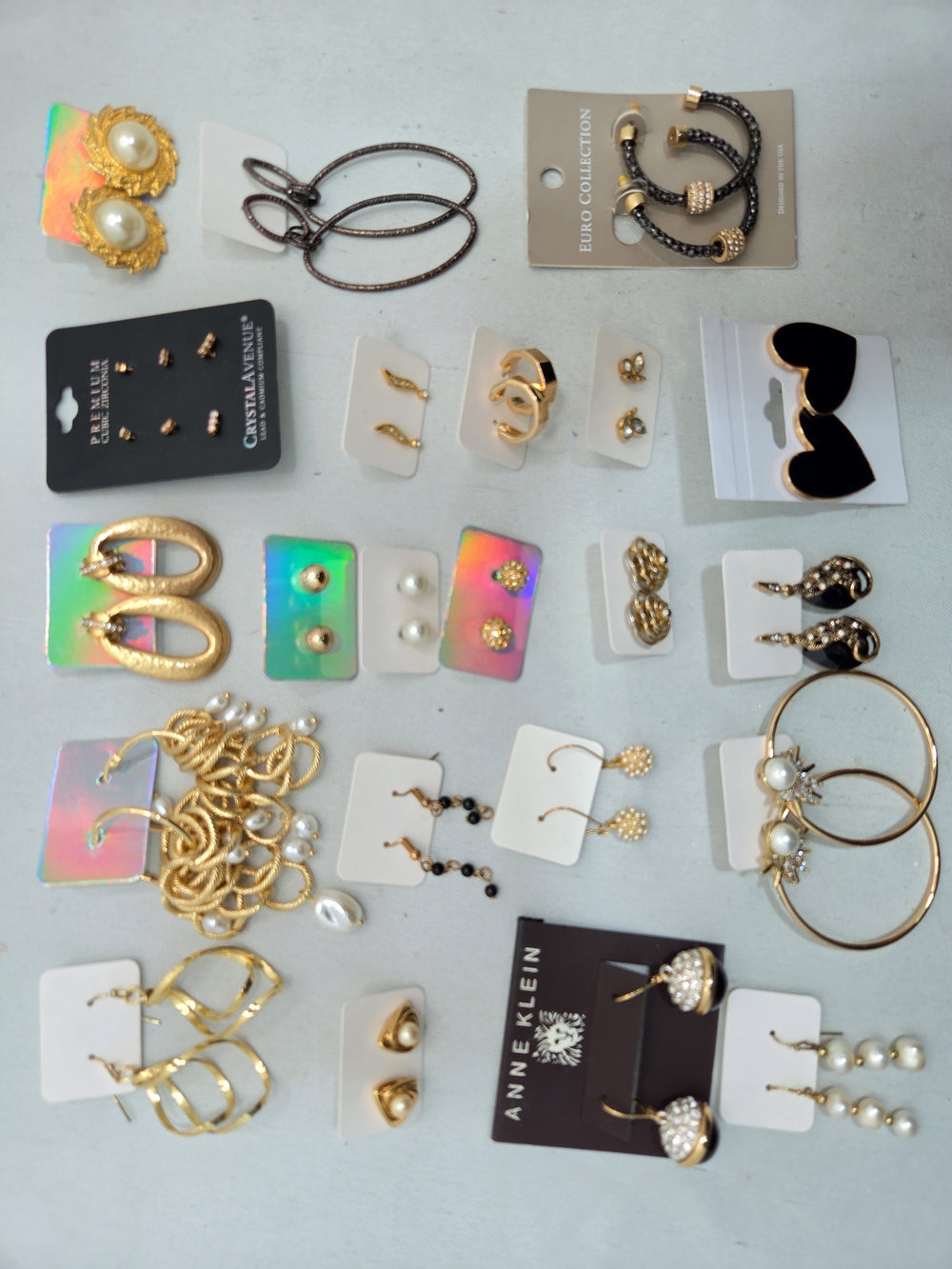 HUGE ​52pc Vintage & Modern Jewelry Lot CHICO'S TALBOTS ANNE KLEIN Necklaces Ear - Picture 10 of 15